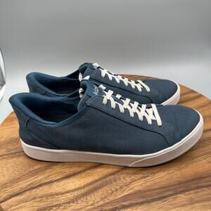 Kizik Vegas Shoes Mens 11 Blue Hands Free Slip On Comfort Casual Sneaker *SAMPLE